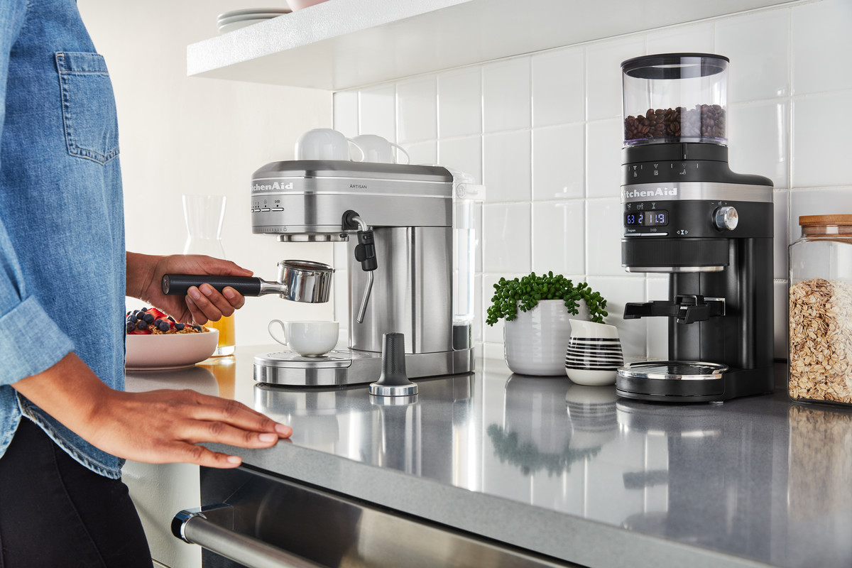 Kaffeemühle 5KCG8433EBM, schwarz matt, KitchenAid