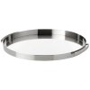 Serviertablett ARNE JACOBSEN 33,5 cm, Silber, Stelton