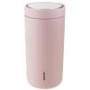 Isolierbecher TO GO CLICK 400 ml, matt rosa, Stelton