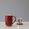 Teetasse mit Sieb MINIMA 500 ml, rot, Viva Scandinavia