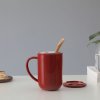 Teetasse mit Sieb MINIMA 500 ml, rot, Viva Scandinavia