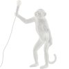 Tischlampe MONKEY STANDING 54 cm, weiß, Seletti