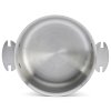 Topfset ALCHIMY LOQY, 2-teilig, silber, Edelstahl, de Buyer