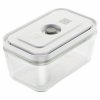 Vakuumbox FRESH & SAVE M 900 ml, weiß, Glasbox, Zwilling