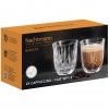 Cappuccino Gläser NOBLESSE BARISTA, 2er-Set, 235 ml, klar, Nachtmann