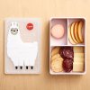 Kinder Lunchbox LLAMA 20 cm, rosa, 3 Sprouts