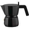Espressomaschine MOKA 70 ml, schwarz, Aluminium, Alessi