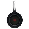 Wok SELECTION 28 cm, schwarz, Aluminium, Tefal