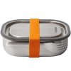 Lunchbox 600 ml, orange, Edelstahl, Black+Blum
