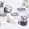 Lunchbox 450 ml, grau, Glas, Black+Blum