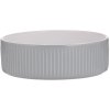 Hundenapf LINEAR 13 cm, grau, Steingut, Mason Cash