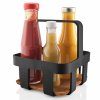 Table Caddy NORDIC KITCHEN 18 cm, schwarz, Kunststoff/Bambus, Eva Solo