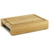 Schneidebrett ONE LONG GRAIN 45 x 33 cm, mit Schublade, Eichenholz, Jack & Lucy
