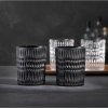 Trinkglas ETHNO 304 ml, 2er-Set, schwarz, Nachtmann