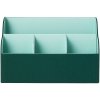 Schreibtisch-Organizer 17 x 26 cm, grün/türkis, Printworks