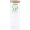 Vorratsdose PKV-007 2,2 l, Glas / Bambus, Pebbly