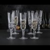Champagnerglas NOBLESSE, set à 6 st, 150 ml, klar, glas, Nachtmann