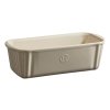 Backform Kastenform 31 x 13 cm, Creme, Emile Henry