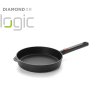 Antihaftpfanne DIAMOND XR LOGIC 24 cm, abnehmbarer Griff, WOLL