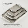 225612 7 plech na peceni ovenbond 28 x 17 cm s chladici mrizkou stribrna nerezova ocel hestan