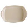 Auflaufform 42 x 27 cm, Creme, Ton, Emile Henry