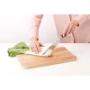 Schneidebrett 25 x 40 cm, für Gemüse, braun, Holz, Brabantia