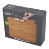 Schneidebrett Set INDEX BAMBOO 35 x 29 cm, mit Ständer, Bambus, Joseph Joseph