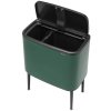 Touch Mülleimer BO TOUCH BIN 11 + 23 l, grün, Brabantia