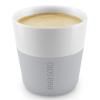 Espresso-Thermo-Becher 80 ml 2 Stück hellgrau Eva Trio