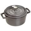 Bratentopf 30 cm, graphitgrau, Staub
