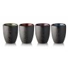 Thermobecher, 4er-Set, schwarz, Bitz