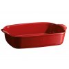 Auflaufform 36 x 23 cm, bordeauxrot, Emile Henry