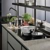 Wok EDO 34 cm, 5,8 l, Edelstahl, Alessi