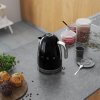 Wasserkocher mit Temperatureinstellung KLF04BLEU 1,7 l, schwarz, Smeg