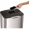 Abfalltrennungs- und Recyclingbehälter TOTEM MAX 30060 60 l, Edelstahl, Joseph Joseph