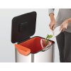Abfalltrennungs- und Recyclingbehälter TOTEM MAX 30060 60 l, Edelstahl, Joseph Joseph
