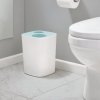 Badezimmer Mülleimer SPLIT, weiß/blau, Joseph Joseph