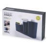 Spülbecken-Reinigungs-Set SINKBASE PLUS mit Spülmittelspender, grau, Joseph Joseph