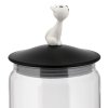 Behälter Katzenfutter MIOJAR 1,5 l, rot, Glas, Alessi