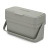 Abfallbehälter für Lebensmittel DUO 30117, 4 l, grau, Joseph Joseph