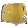 Toaster TSF01GOEU, 2 Scheiben, Gold, Smeg
