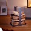 Indoor Kaminholzregal LOG 44 cm, grau, Philippi