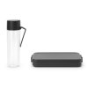 Lunchbox und Wasserflasche Set MAKE & TAKE, dunkelgrau, Brabantia