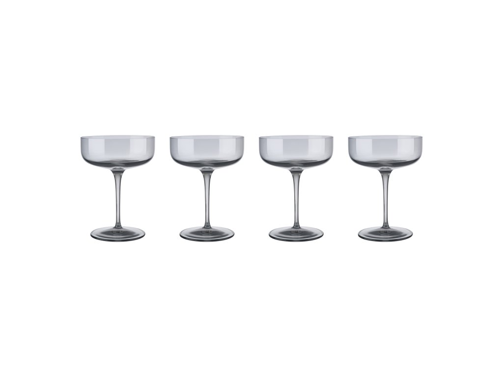 Champagneglas FUUM set van 4 stuks, 300 ml, rookglas, Blomus