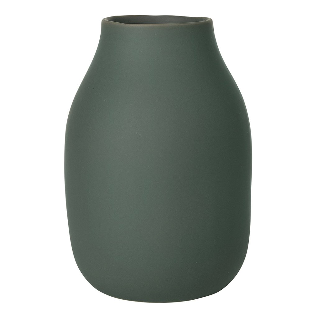 Vaas COLORA L 20 cm, kaki, Blomus