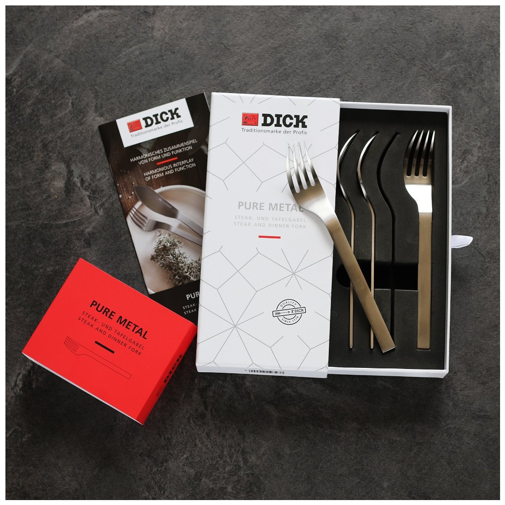 Steakvork AJAX, set van 4 stuks, F.DICK