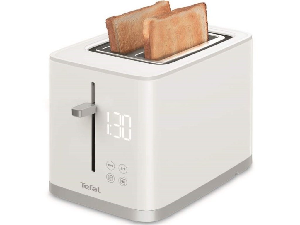 Broodrooster SENSE TT693110, 2 sleuven, wit, Tefal