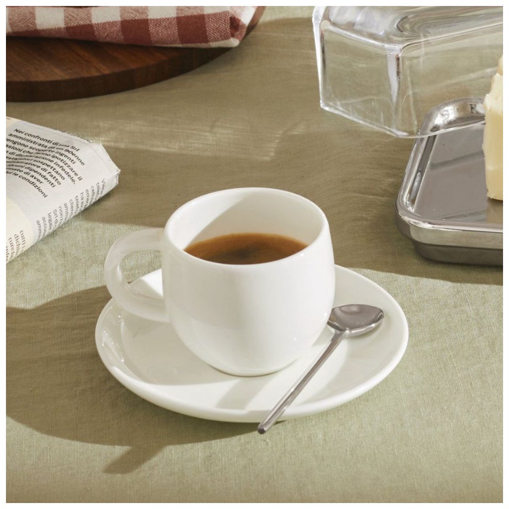 Mocha koffiekopje ALL-TIME 95 ml, wit, Alessi