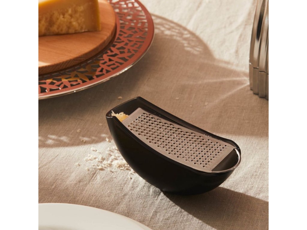 Parmezaanse kaasrasp PARMENIDE, 15 cm, wit, Alessi