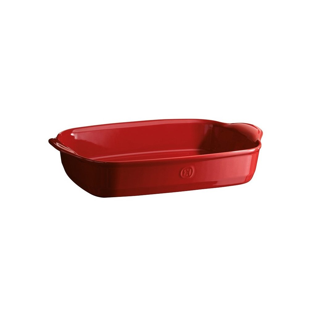 Ovenschaal 42 x 27 cm, bordeauxrood, Emile Henry